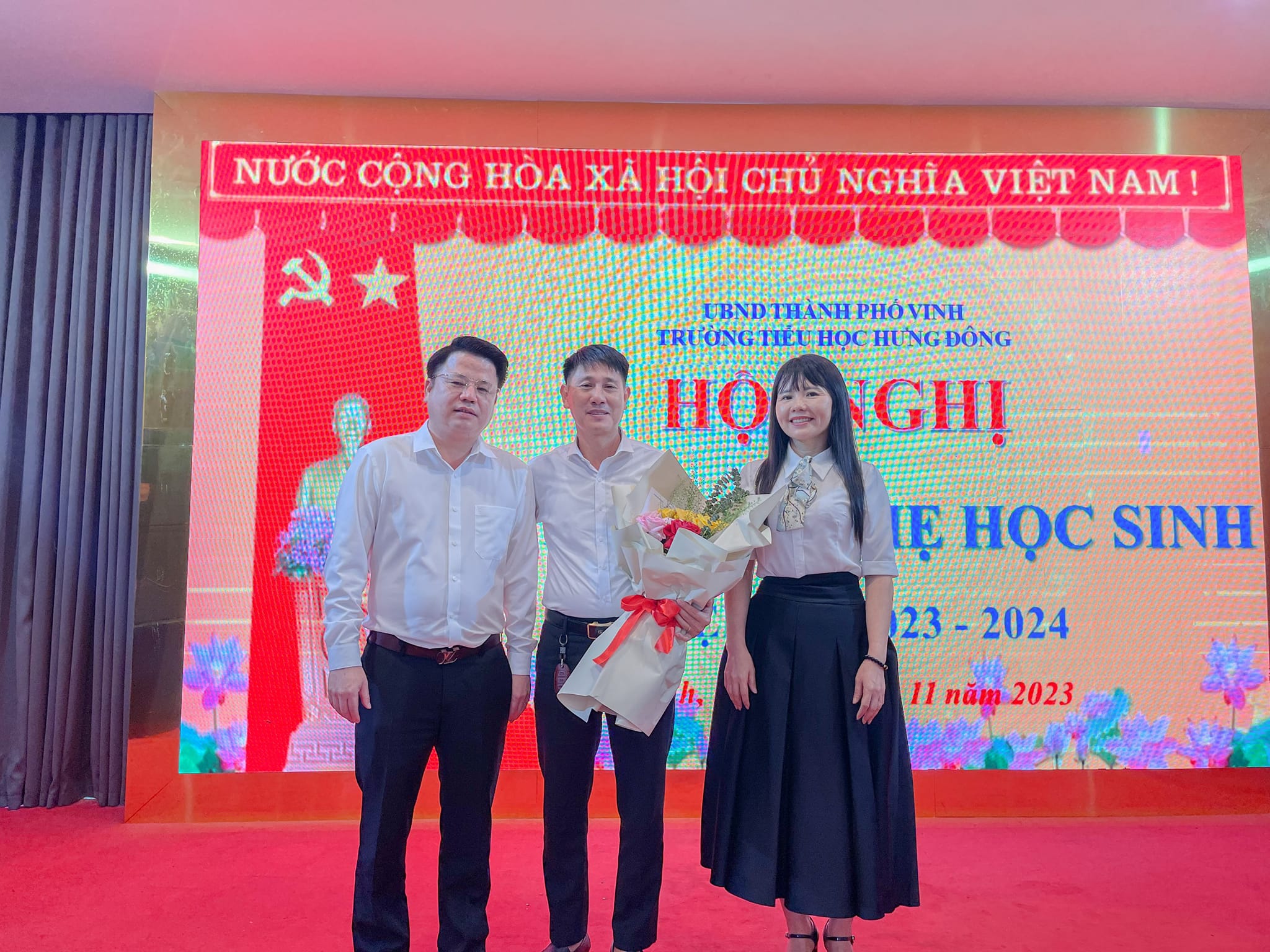TRƯỜNG TIỂU HỌC HƯNG ĐÔNG ĐÃ TỔ CHỨC HỘI NGHỊ ĐẠI BIỂU HỘI CHA MẸ HỌC SINH NĂM HỌC 2023- 2024.